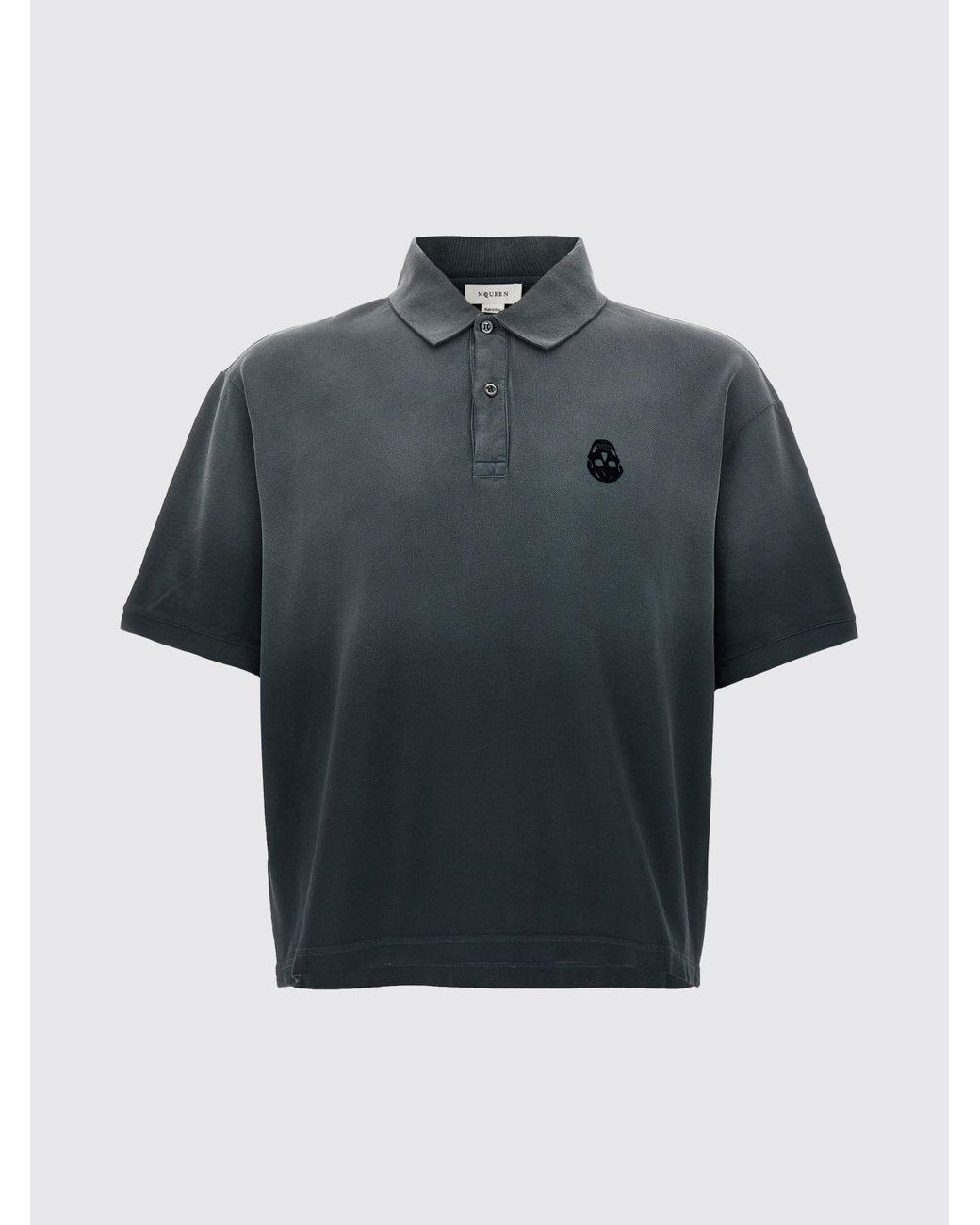 McQueen Blue Polo Shirt for men