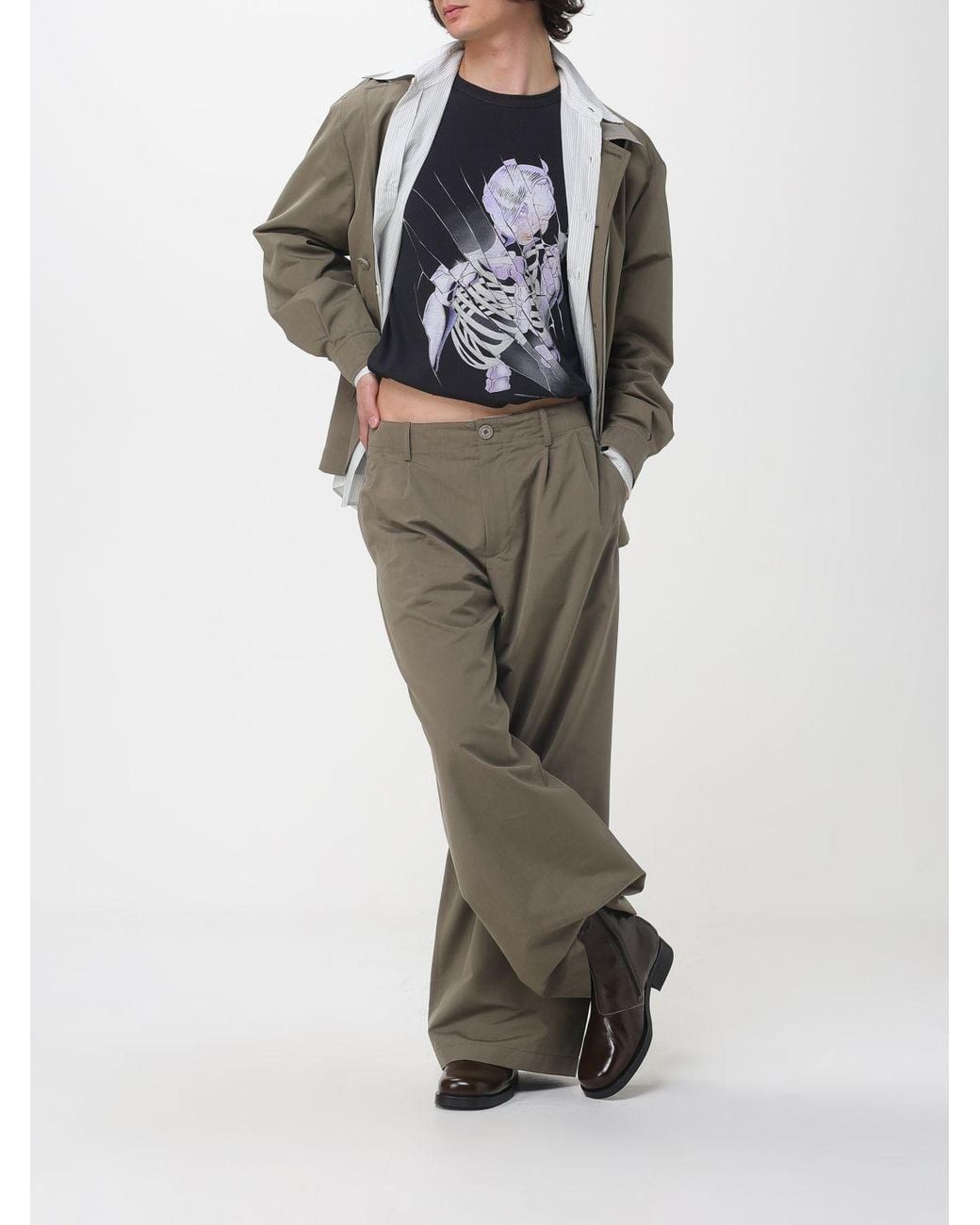 Our Legacy Gray Cotton Pack Jacket for men