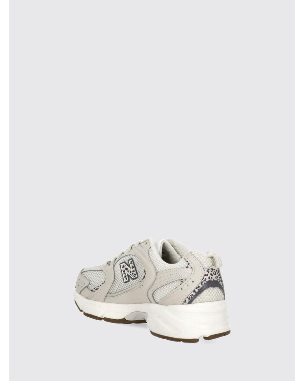 New Balance White 530 Synthetic Leather And Mesh Sneakers With Abzorb Midsole for men