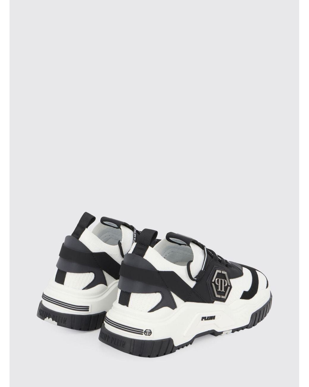 Philipp Plein White Low-Top Sneakers for men