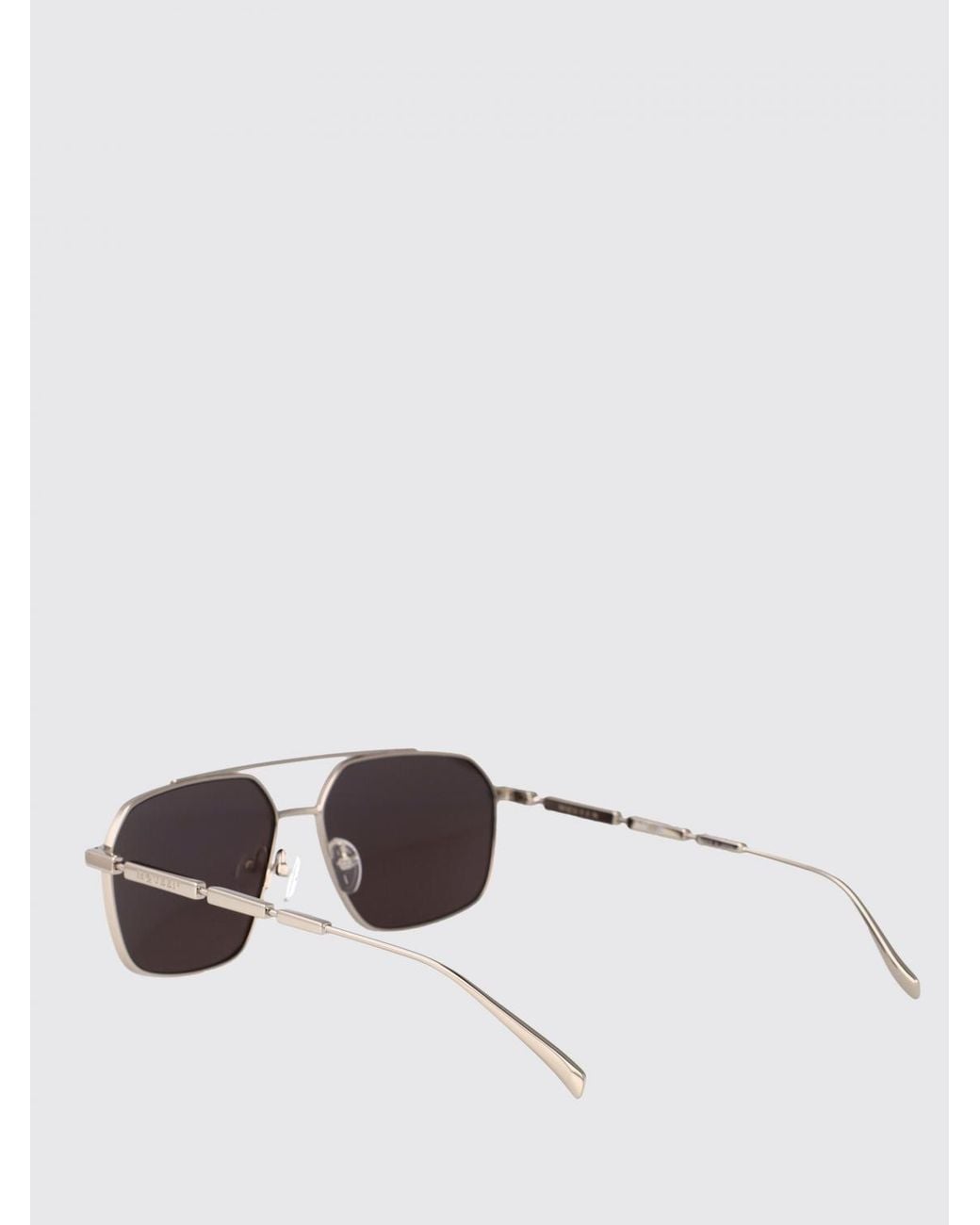 McQueen White Sunglasses Am0477S for men