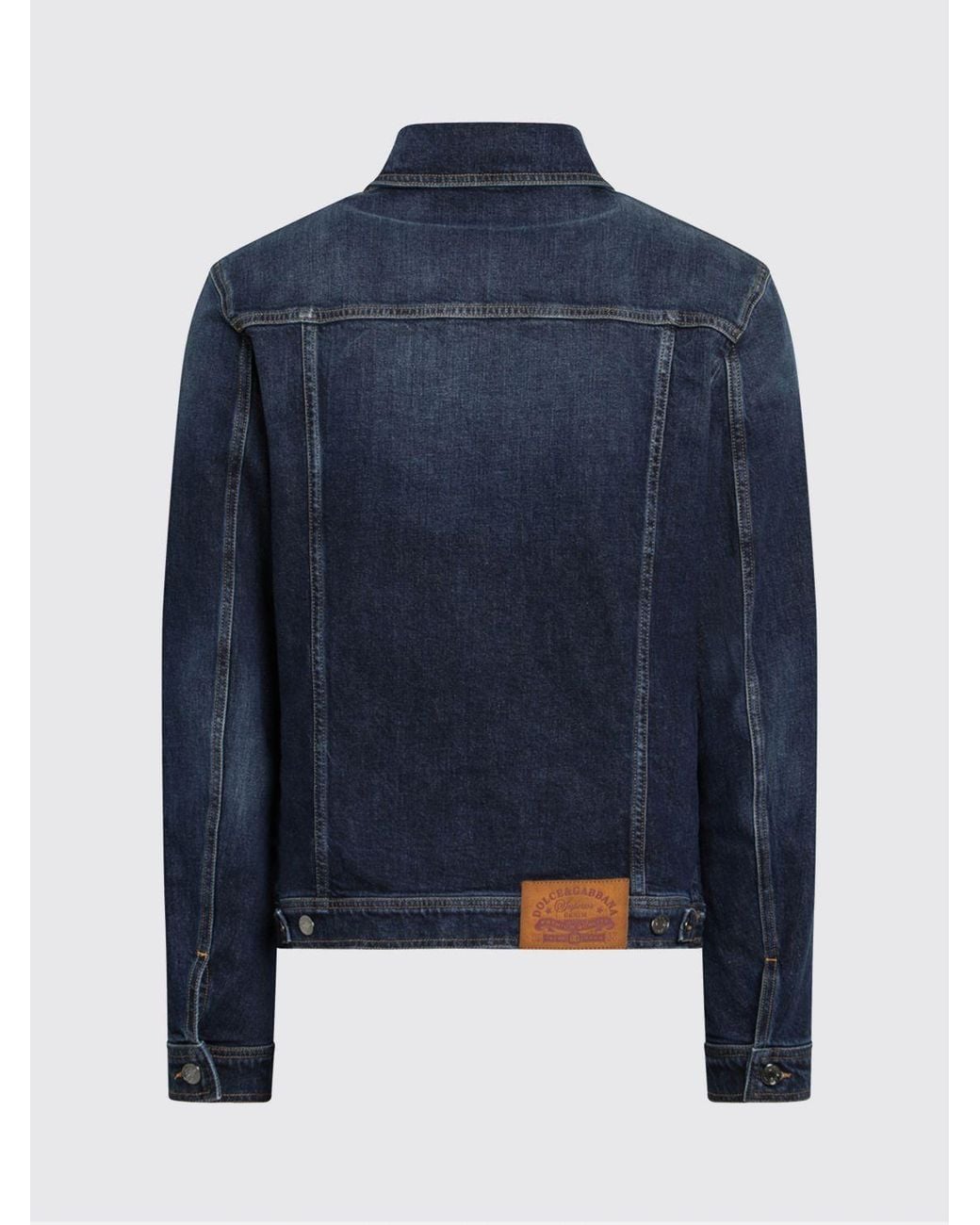 Dolce & Gabbana Blue Dolce &Amp Gabbana Denim Jacket for men