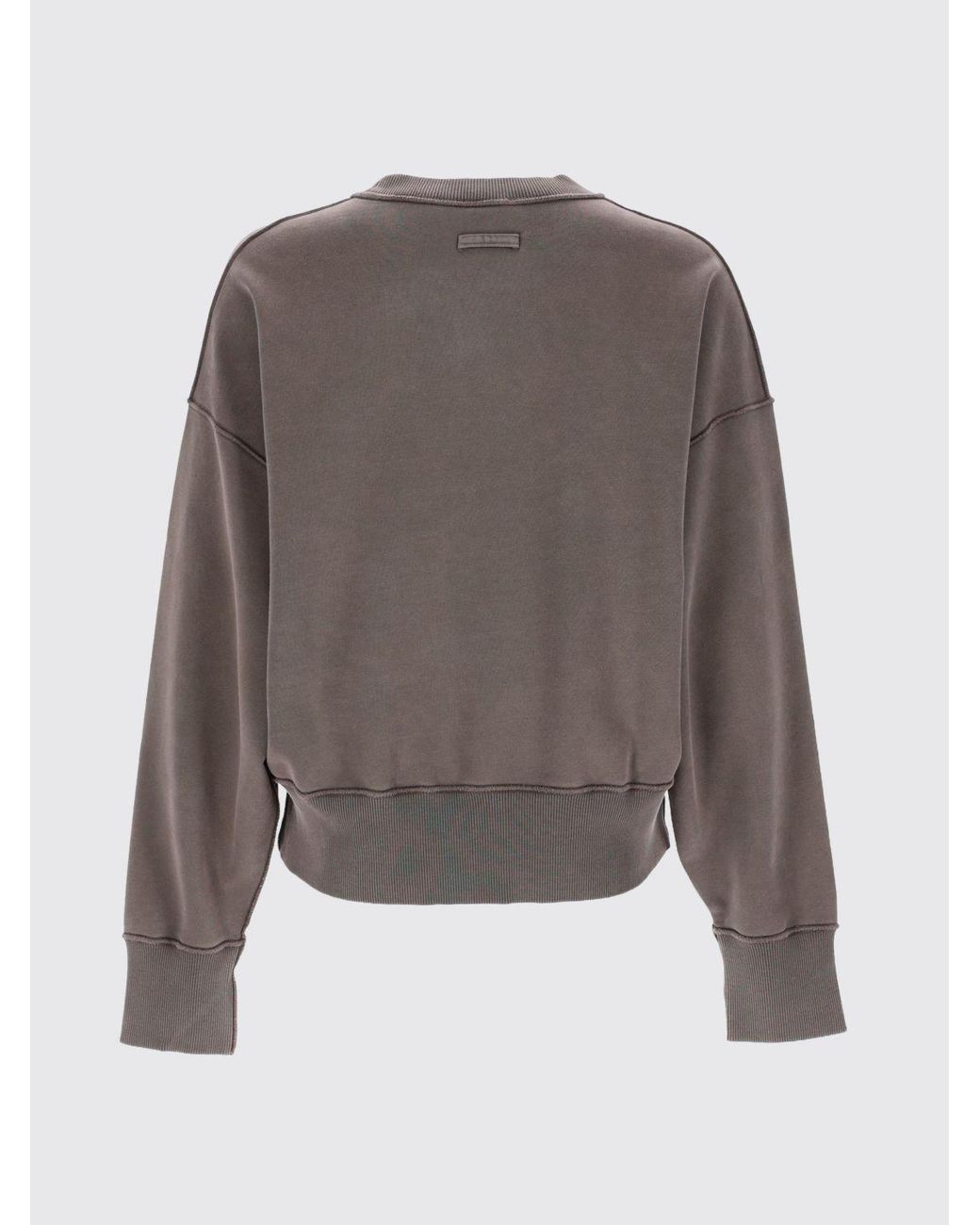 Jean Paul Gaultier Gray Cotton Crewneck Sweatshirt