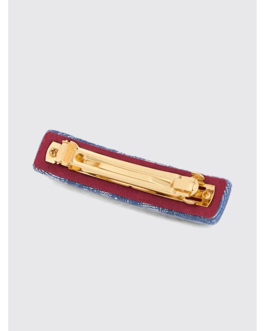 Etro Blue Hair Accessory
