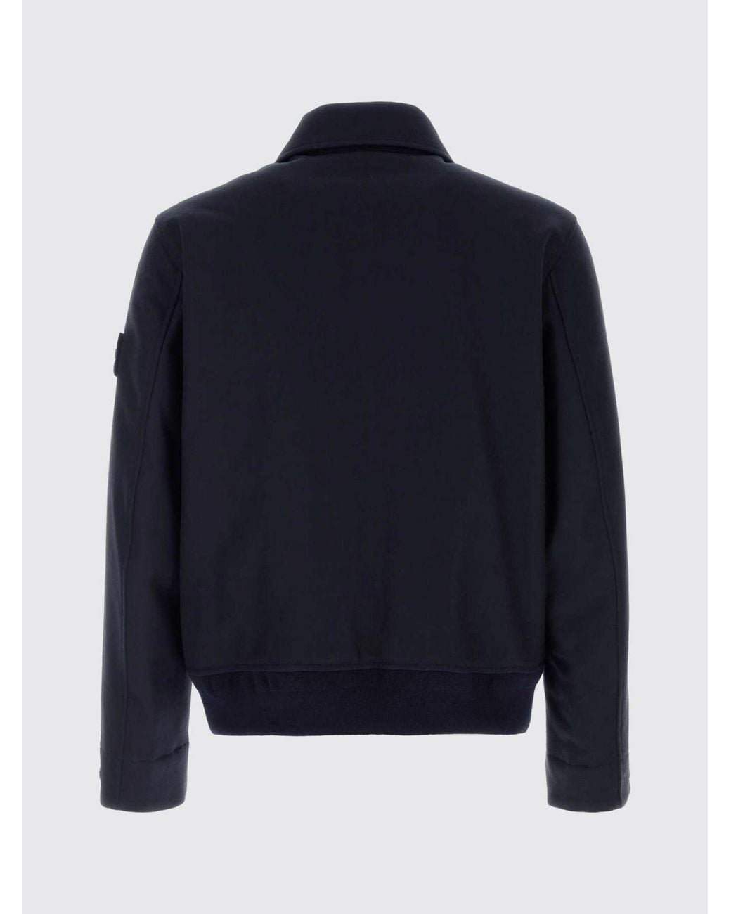Stone Island Blue Ghost Piece Car Coat for men