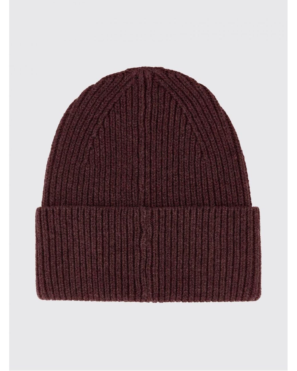 Isabel Marant Ribbed Wool-Blend Beanie Hat With Embroidered Logo