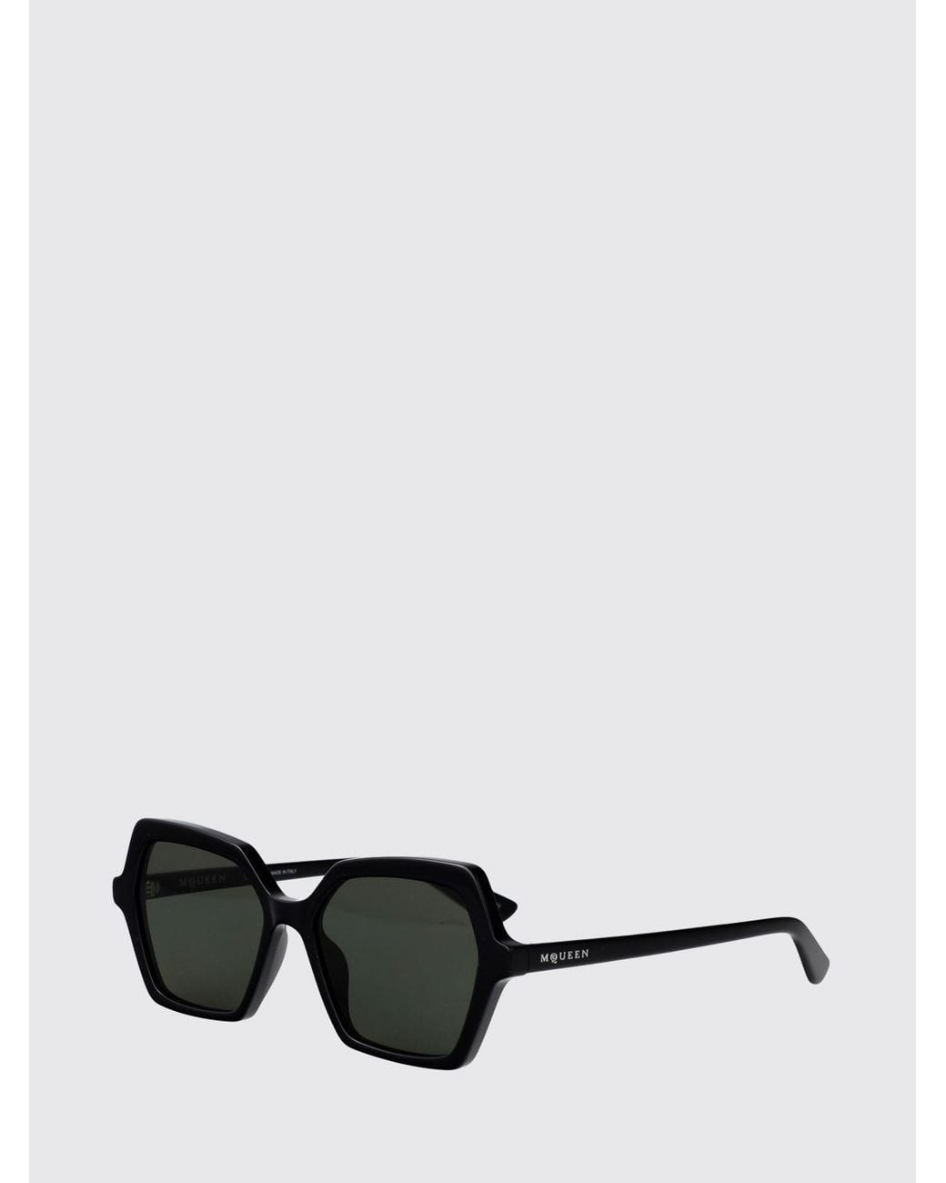 McQueen Black Am0537S Acetate Sunglasses