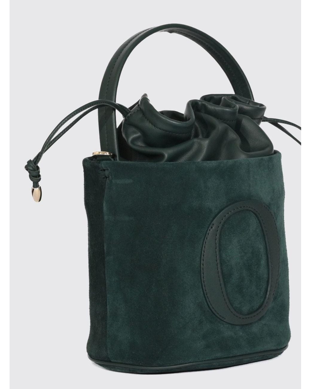 Orciani Green Her-O Mini Bucket Bag