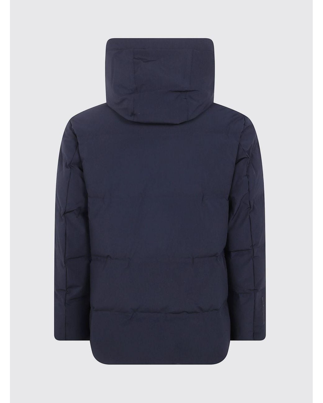 People Of Shibuya Blue Hooded Puffer Jacket for men