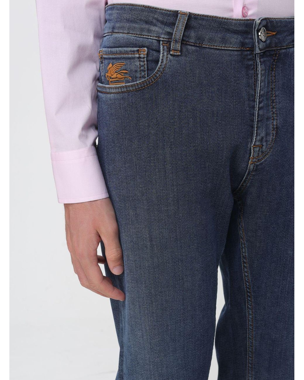Etro Blue Jeans for men