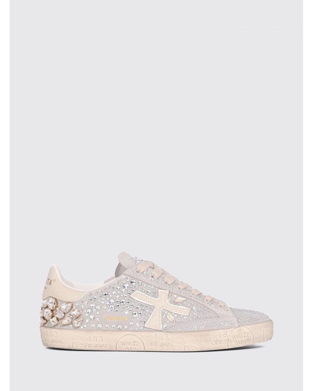 Premiata Pink Stevend Low Top Sneakers