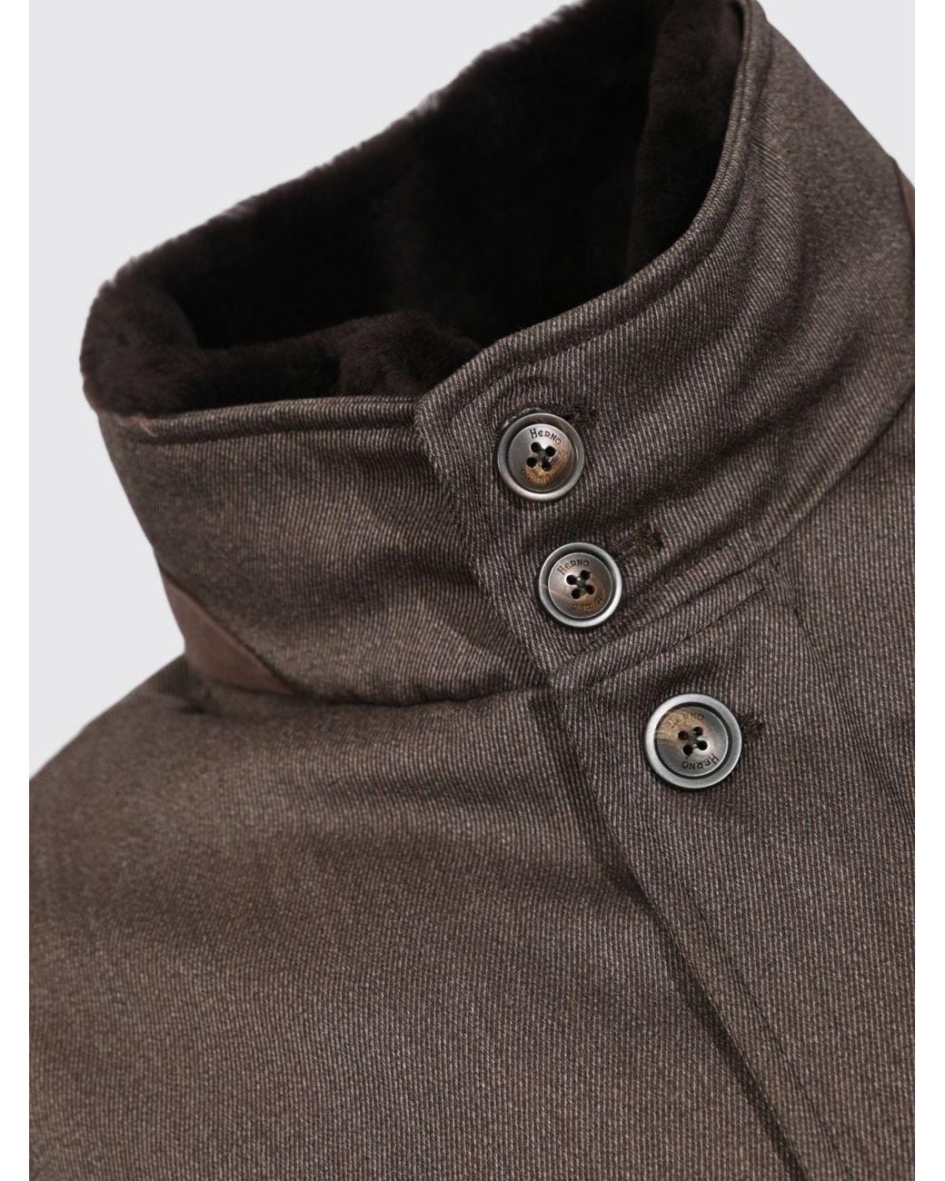 Herno Gray Jacket for men