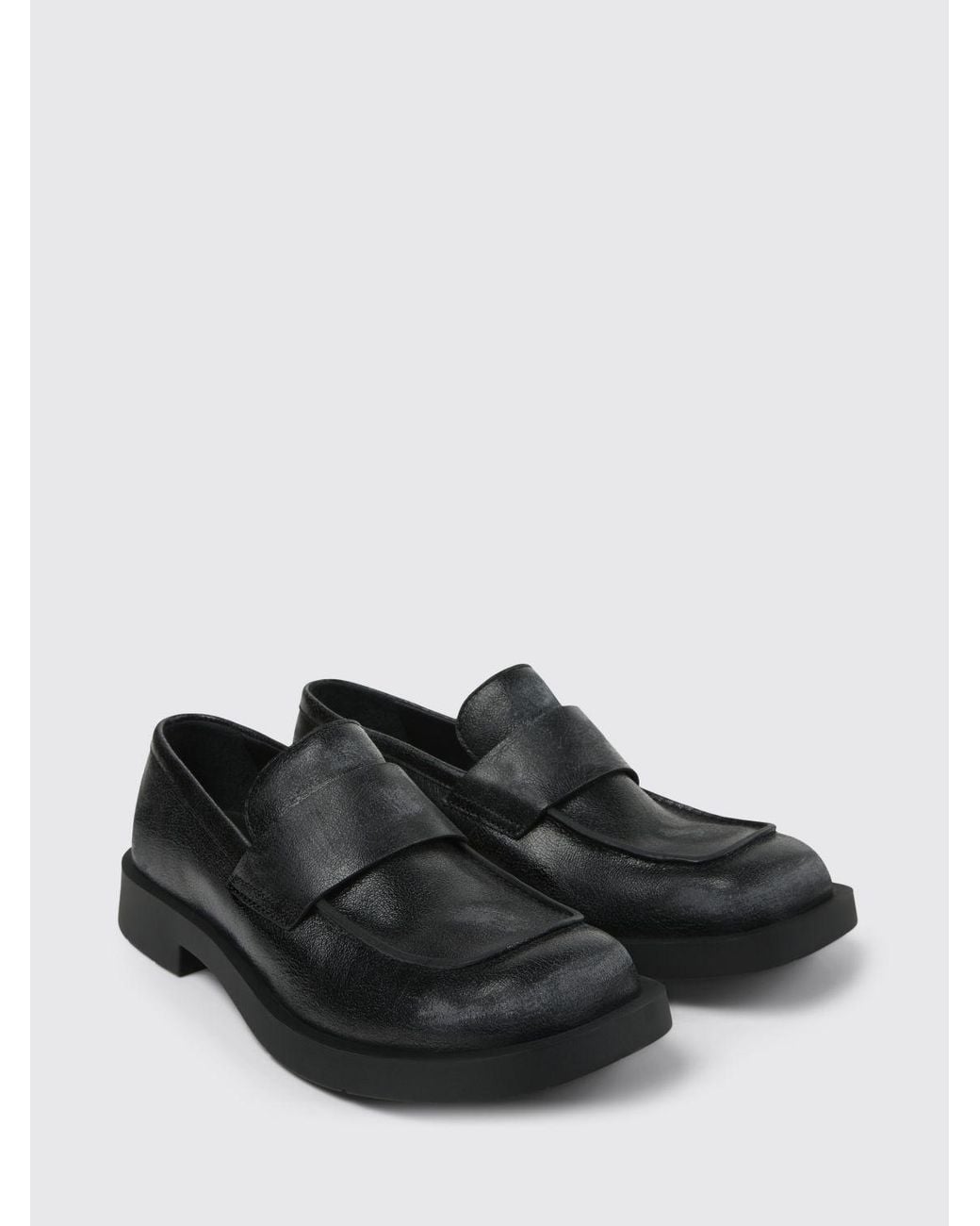CAMPERLAB White Mil 1978 Aged Leather Loafers