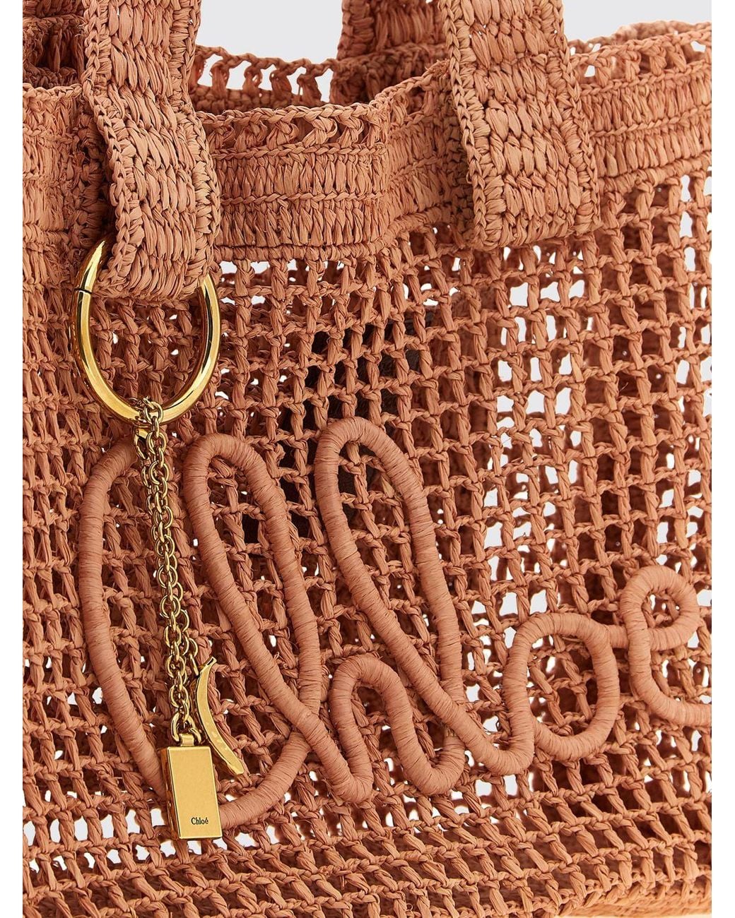 Chloé Orange Schultertasche Damen