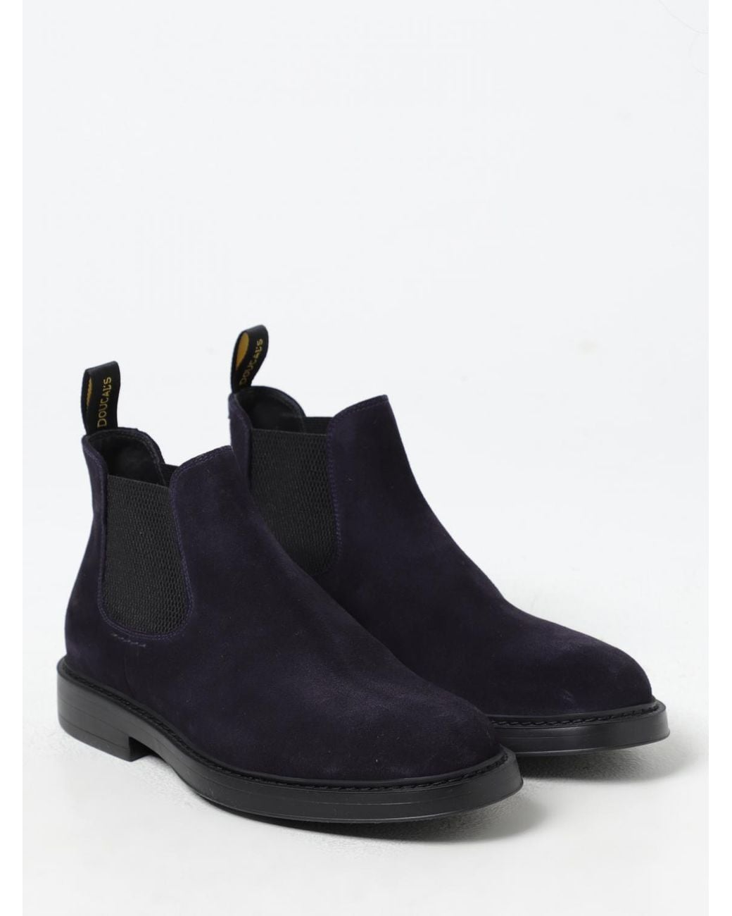 Doucal's Ankle Boots Aus Wildleder in Black für Herren