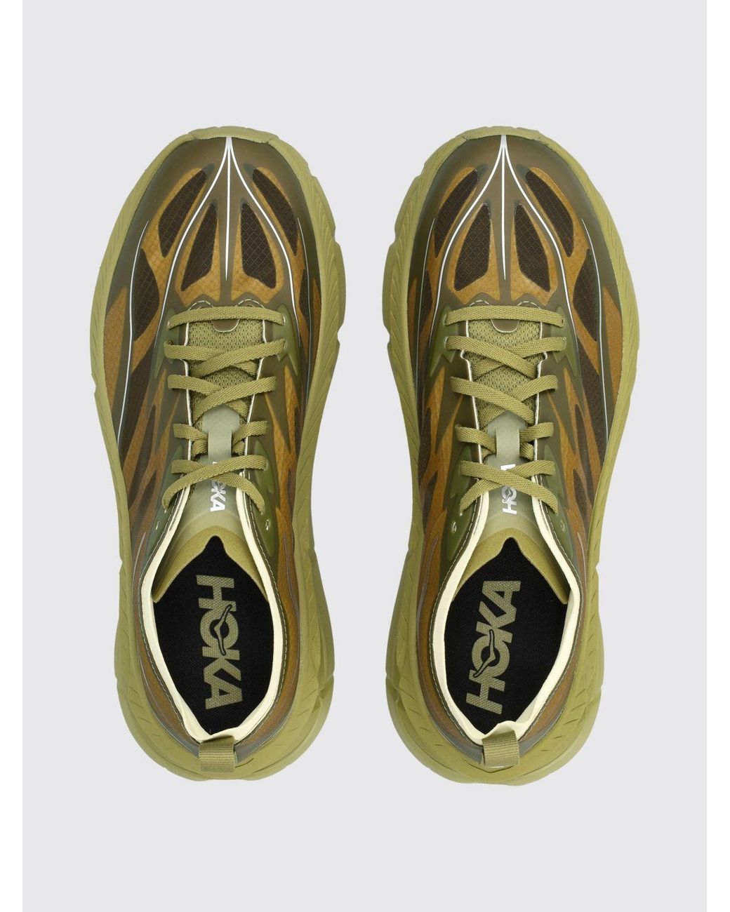 Hoka One One Green Mafate Speed 4 Lite Vibram Sneakers for men