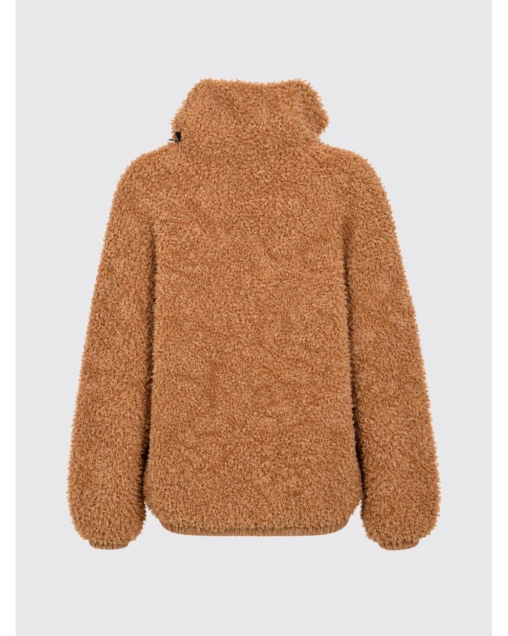 Elisabetta Franchi Brown Relaxed Fit Roll Neck Jumper