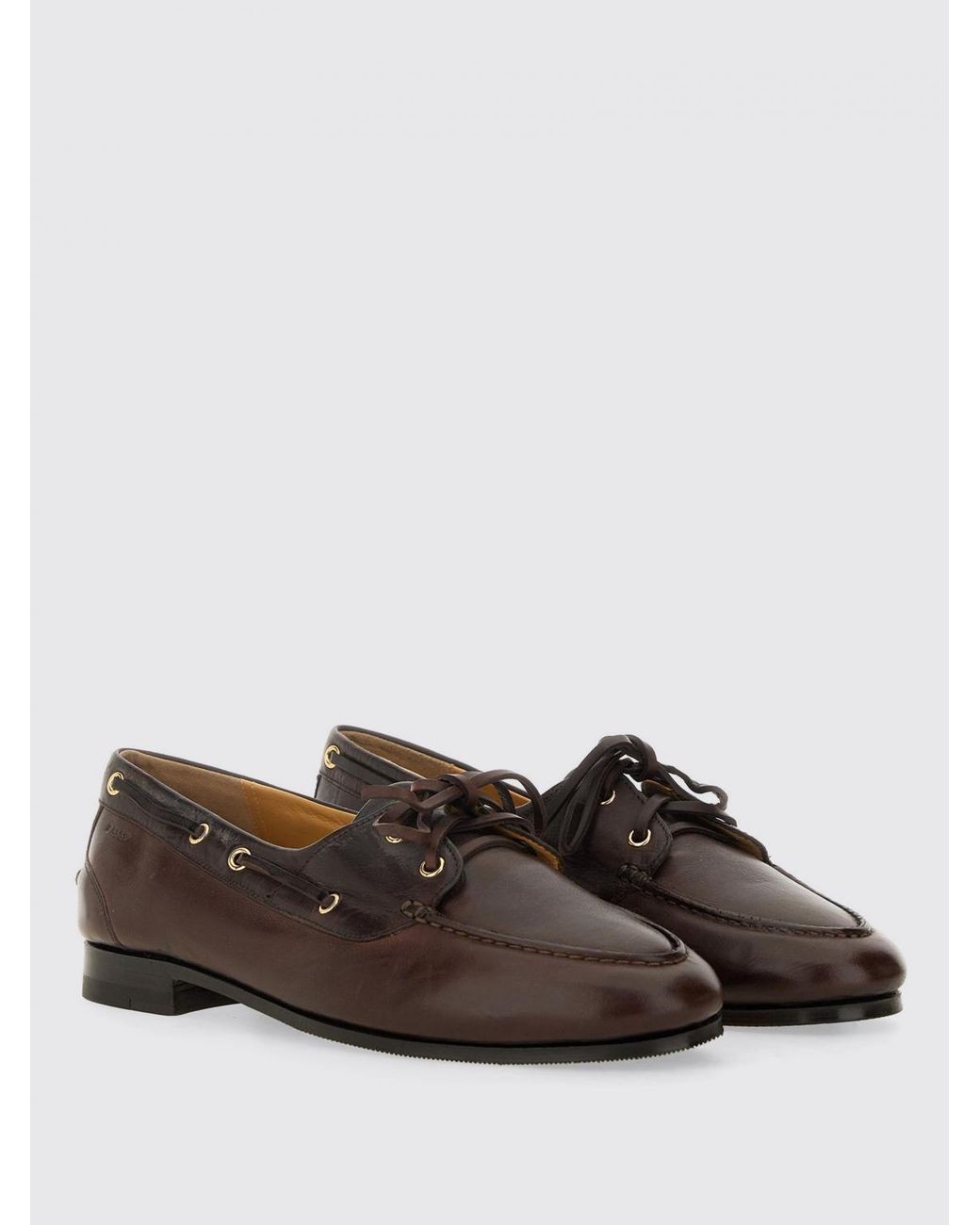 Bally Brown Mokassins Damen