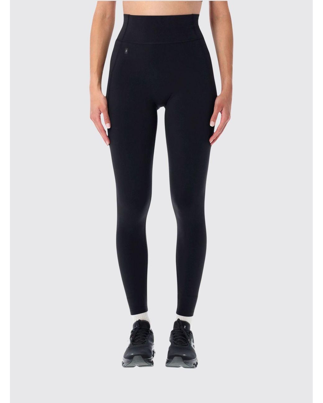 On Shoes Blue High-Waisted Leggings