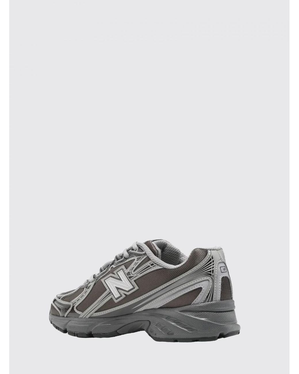 New Balance White 740 Mesh And Rubber Sneakers for men