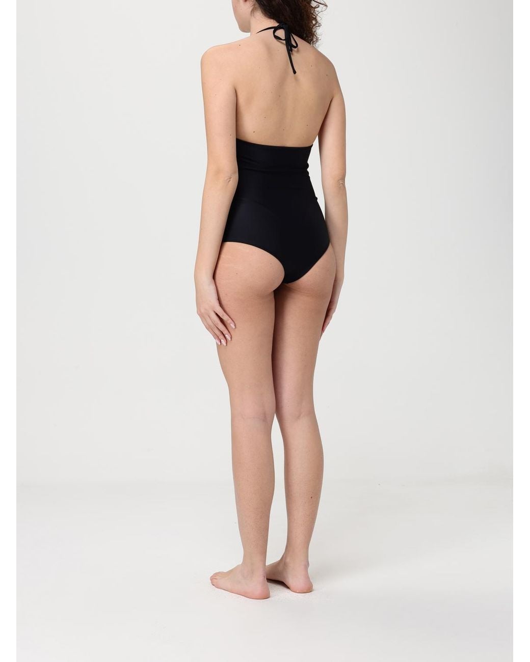 Coperni Black Window Swimsuit