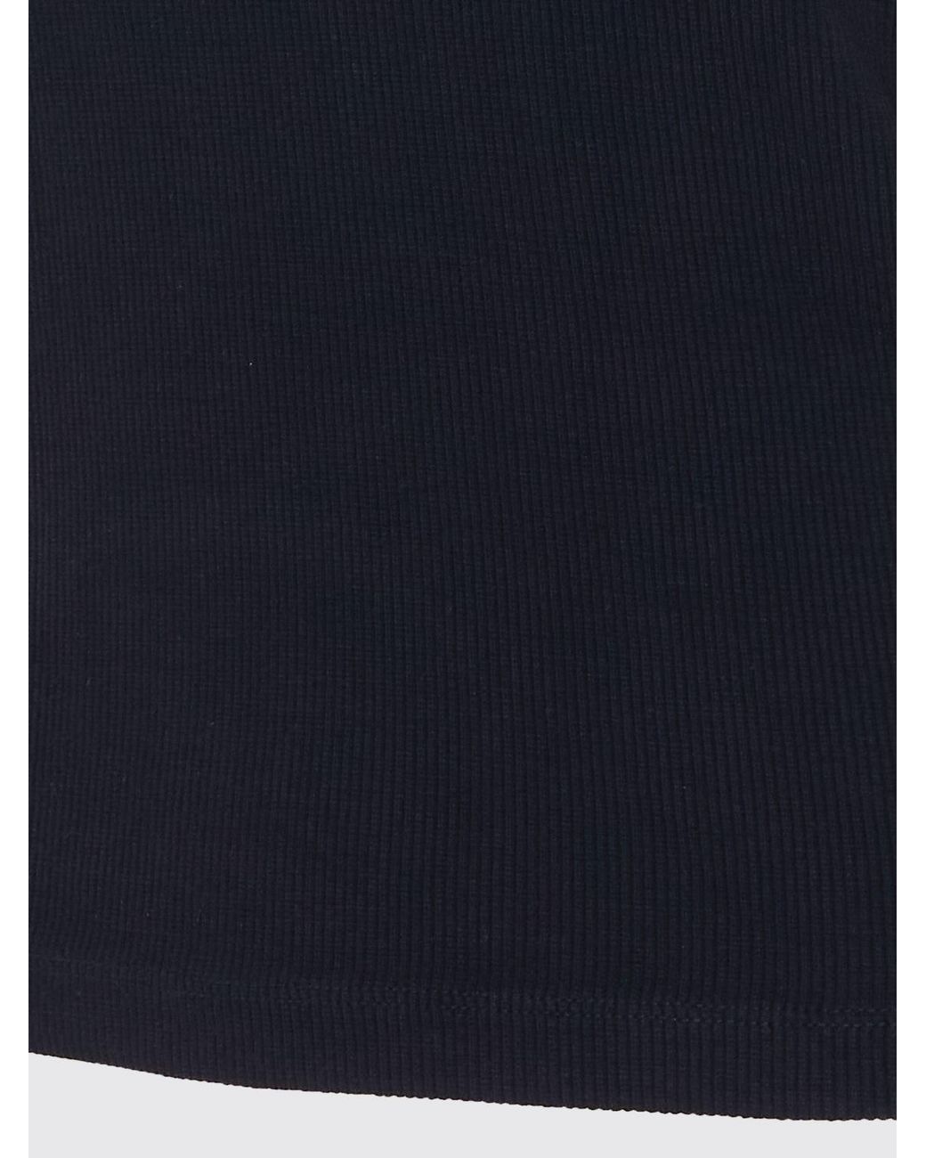 Anine Bing Blue Stretch Viscose Top