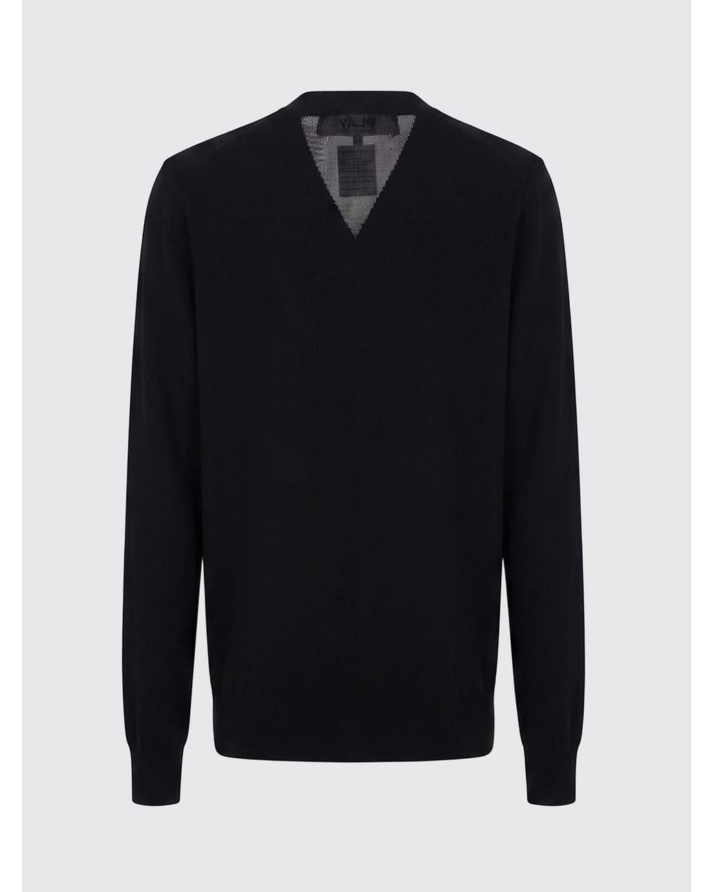 COMME DES GARÇONS PLAY Blue Comme Des GarÇ Ons Play V-Neck Wool Cardigan With An Embroidered Logo for men