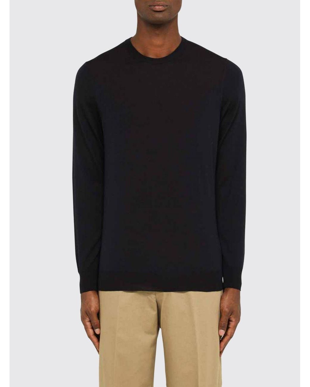Drumohr Black Sweater for men