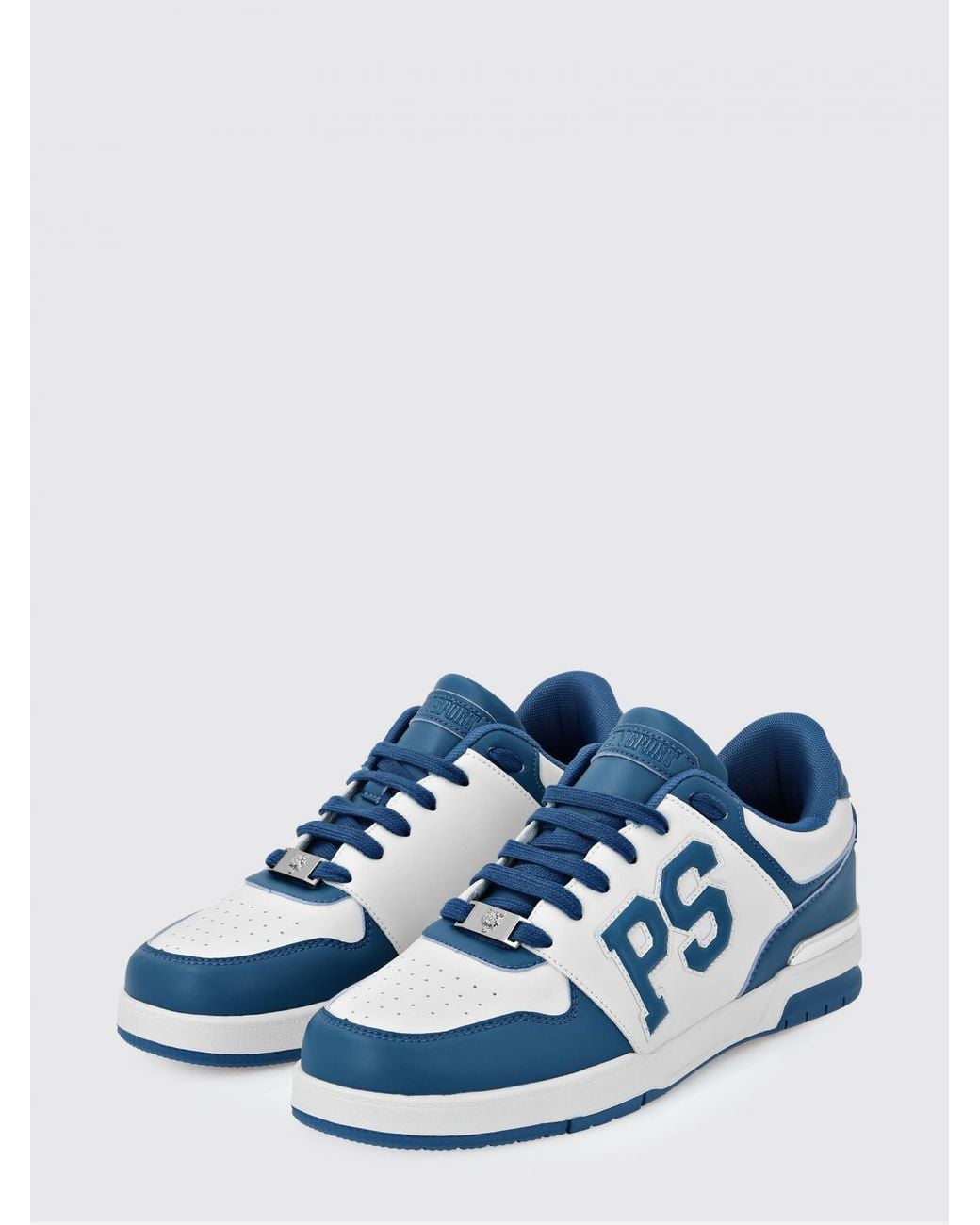 Philipp Plein Blue Low Top Ps for men