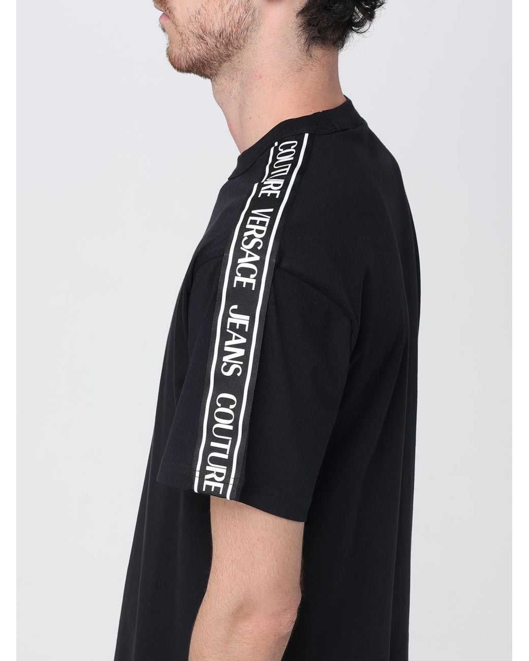 Versace Jeans Couture Black T-Shirt for men