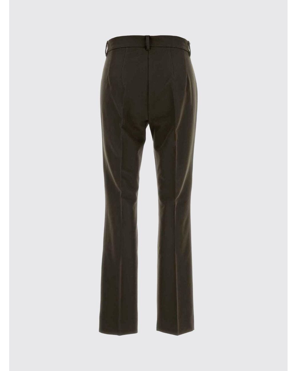 Max Mara Gray Classic Cady Trousers