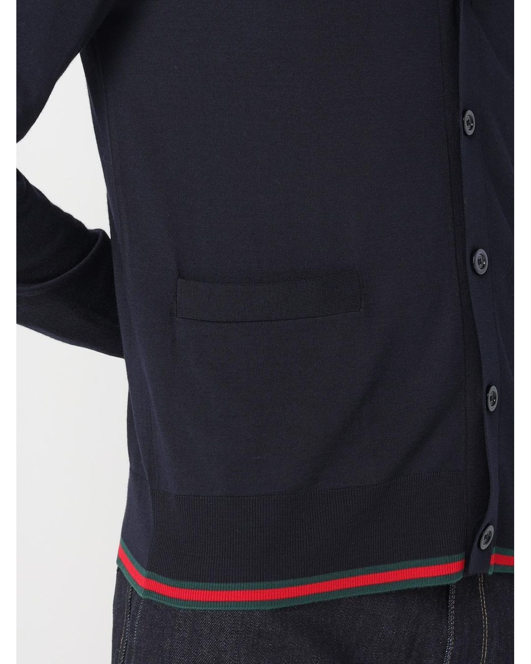 Gucci Blue Cardigan for men