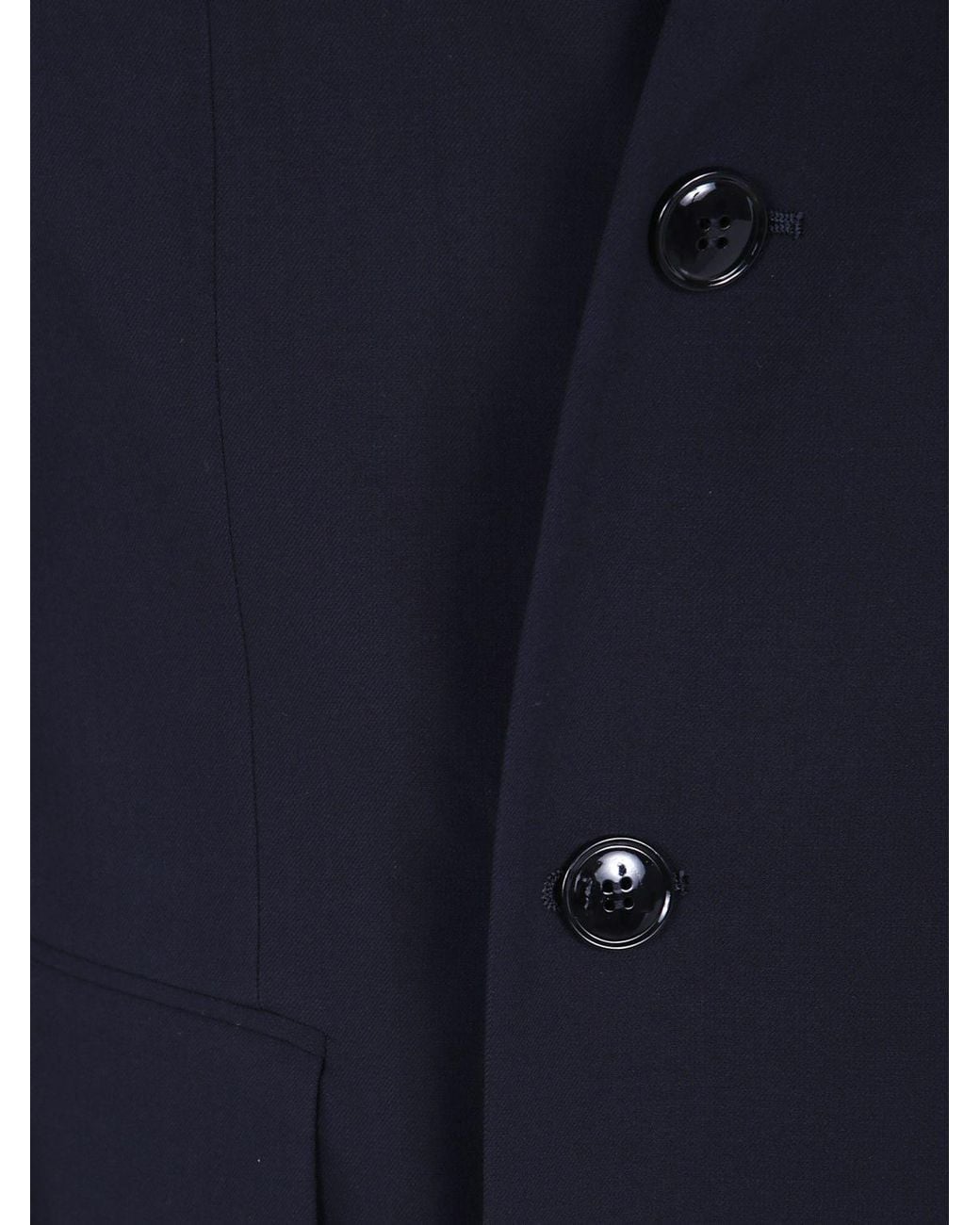 Giorgio Armani Blue Double-Breasted Blazer for men
