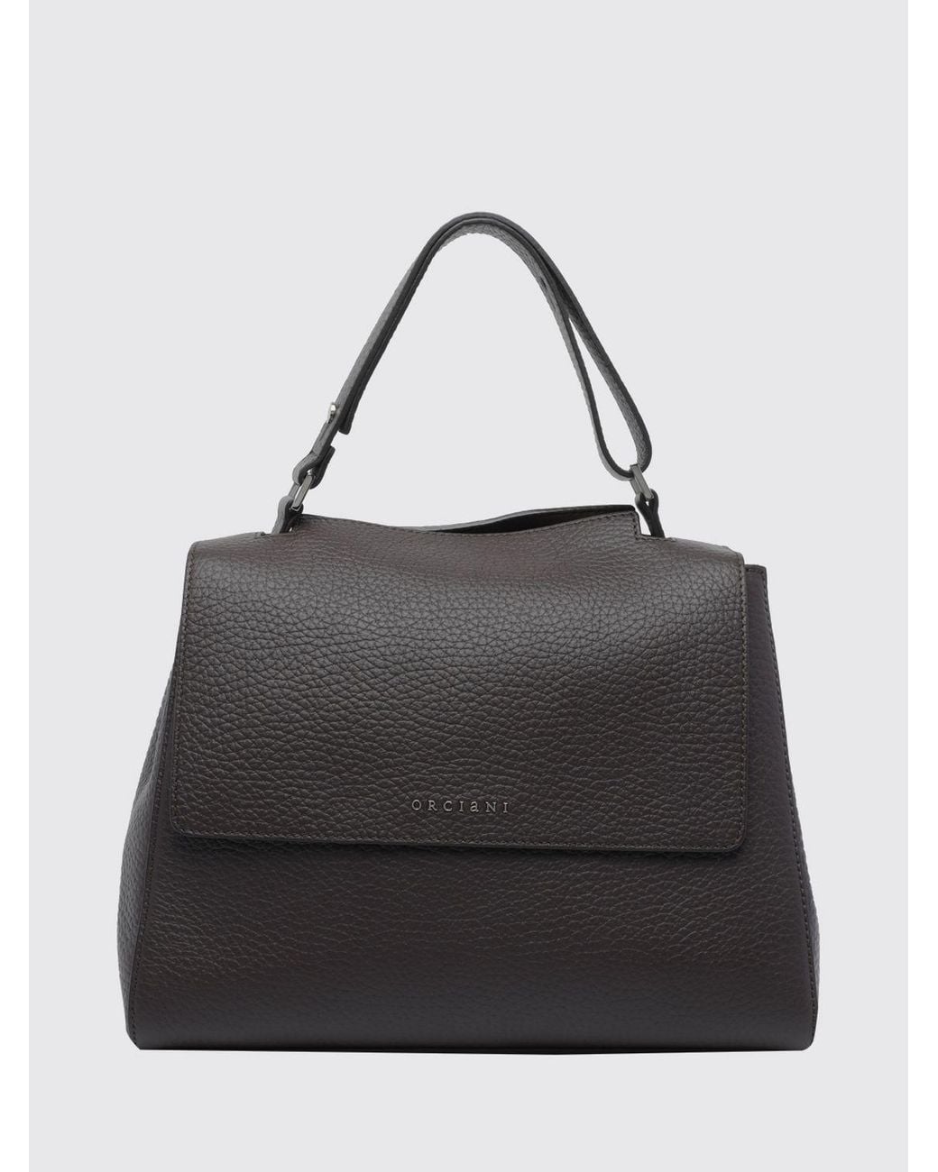 Orciani Black Sveva Medium Handbag