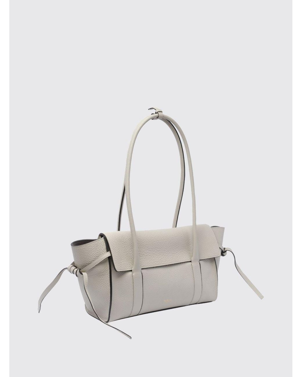 Mulberry White Soft Bayswater Shoulder Bag