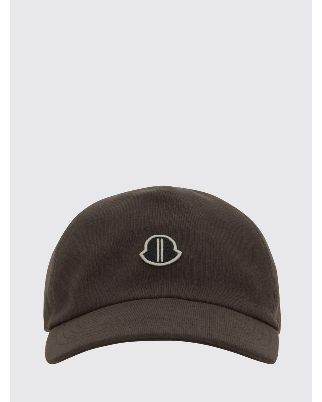 RICK OWENS MONCLER Brown Moncler Cotton Hat With Logo for men