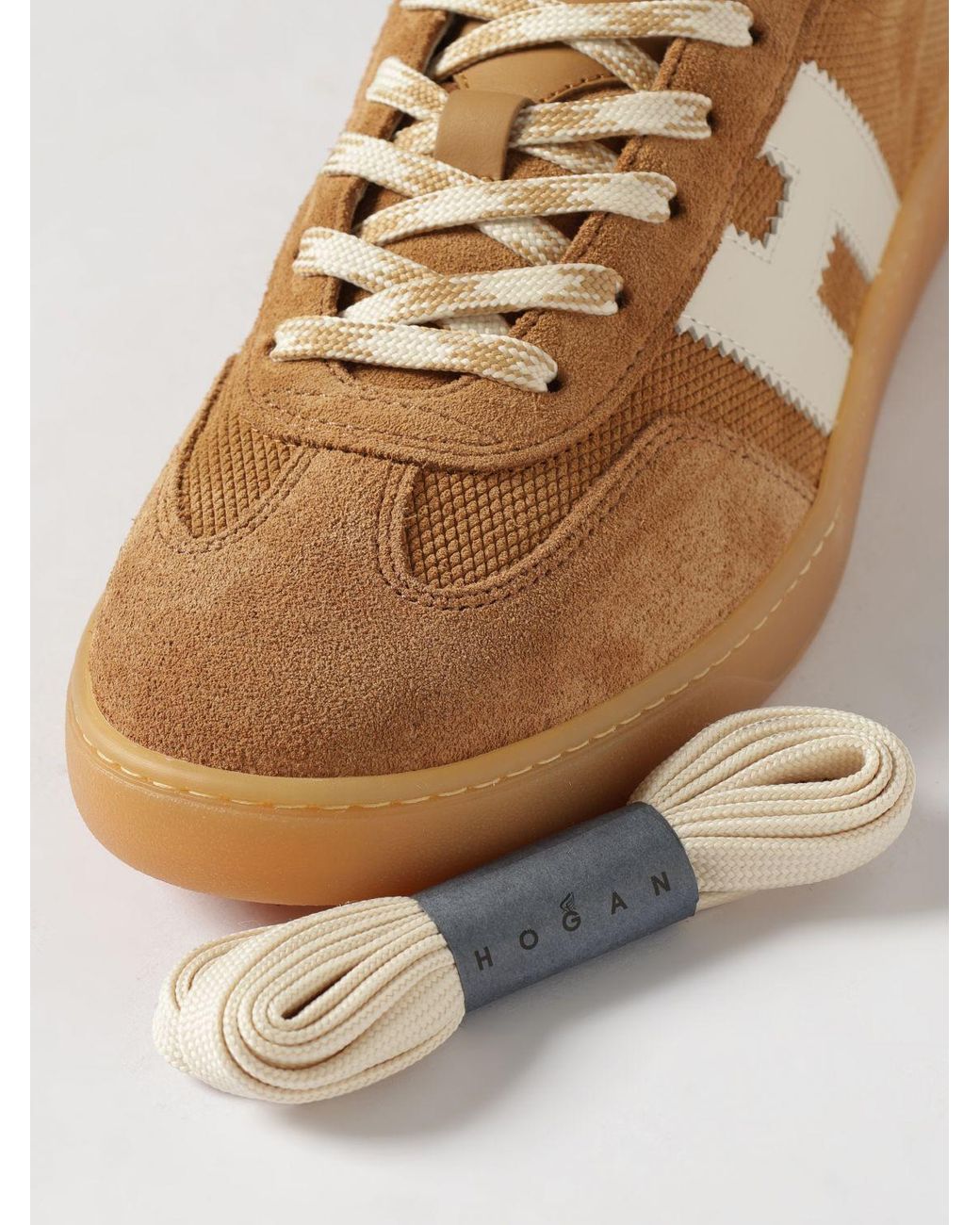 Hogan Natural Cool Suede Sneakers for men