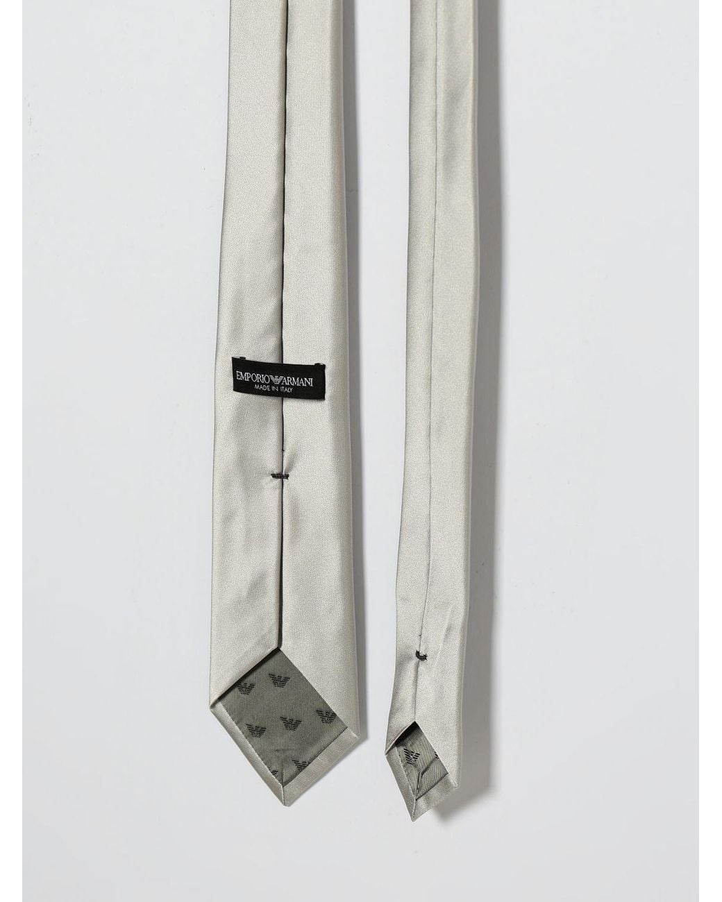 Emporio Armani White Tie for men