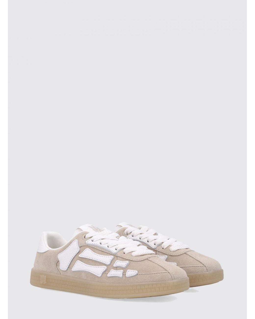 Amiri White Pacific Bones Sneakers