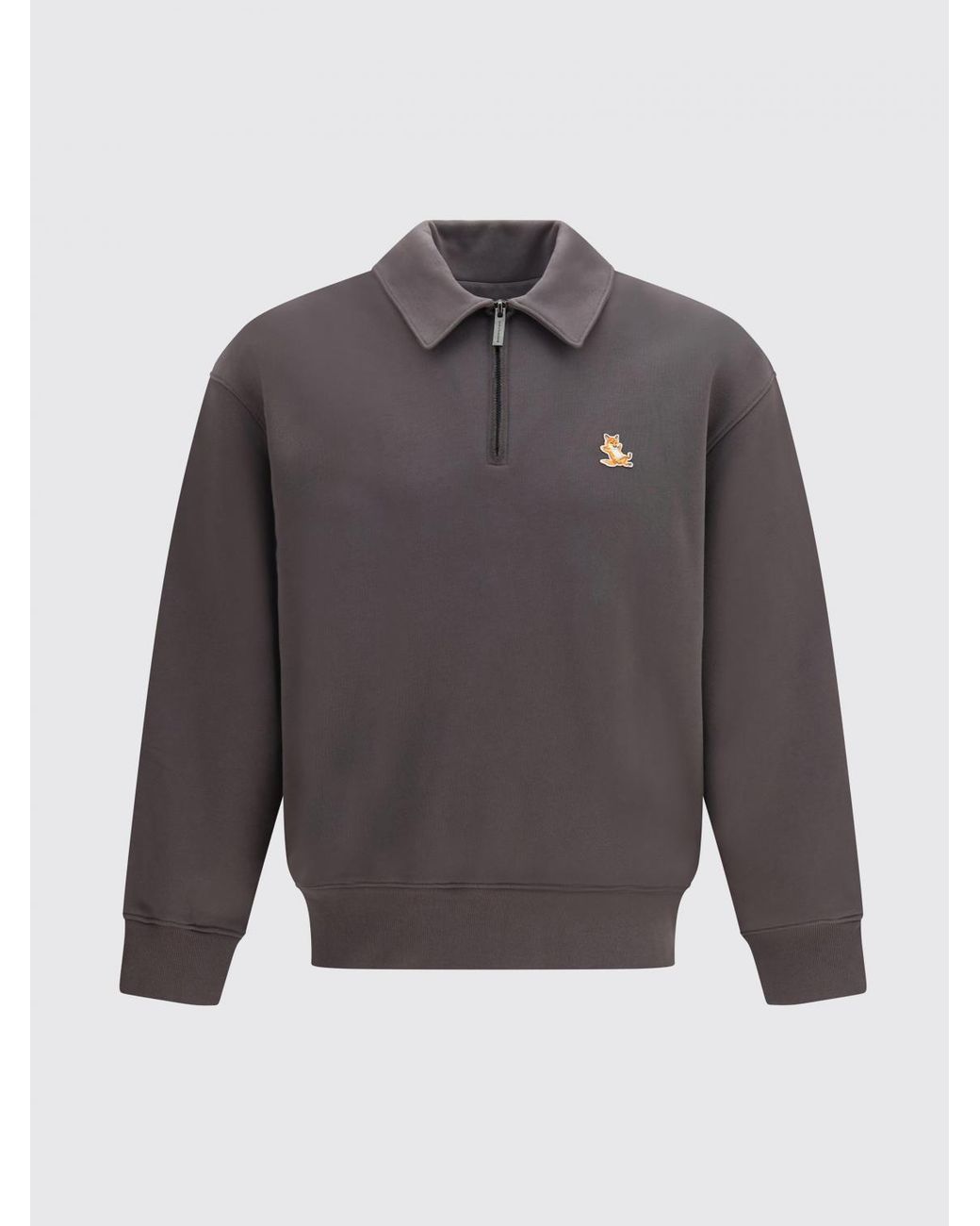 Maison Kitsuné Gray Maison Kitsun&Eacute Sweatshirt for men