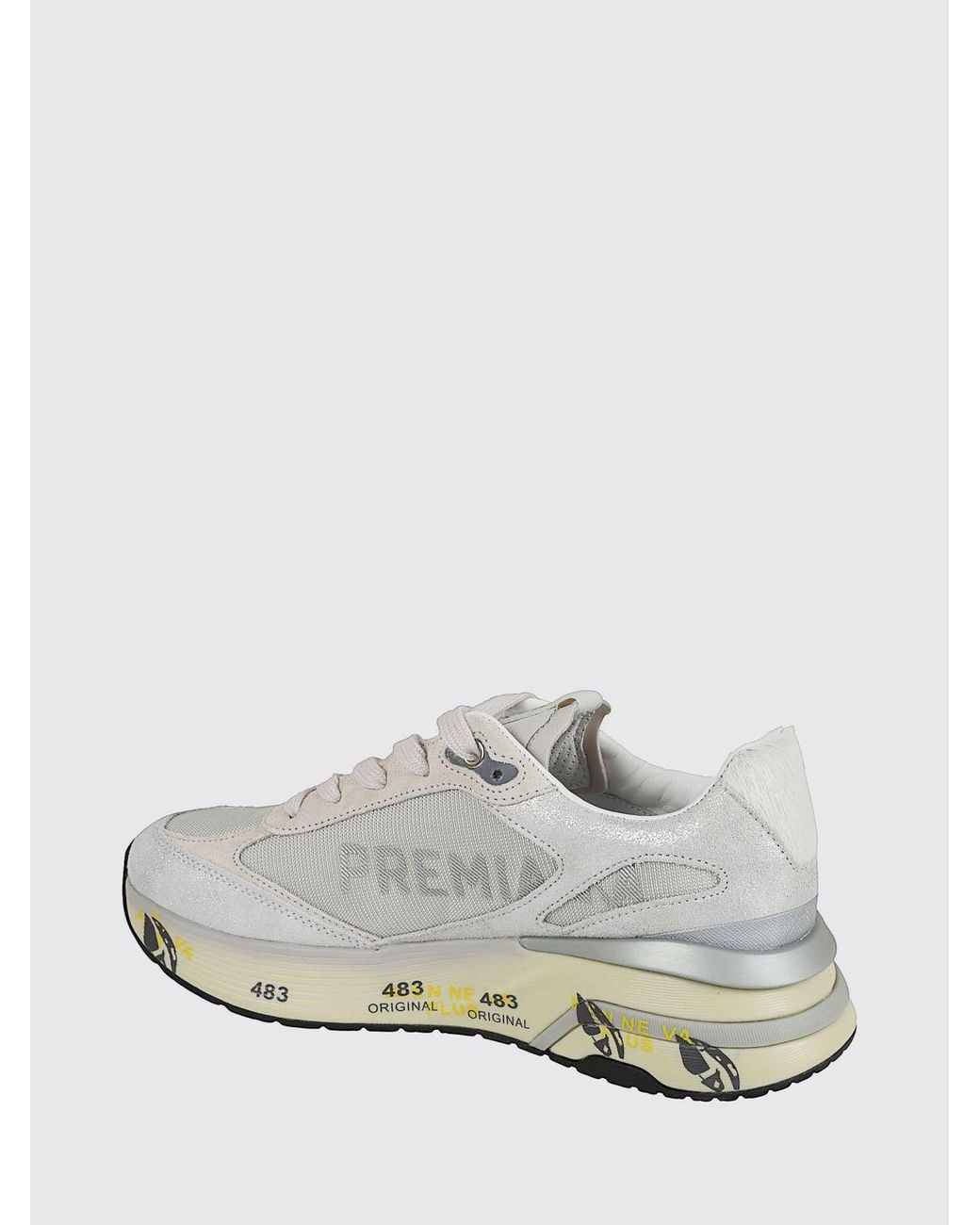 Premiata White Moerund Sneakers