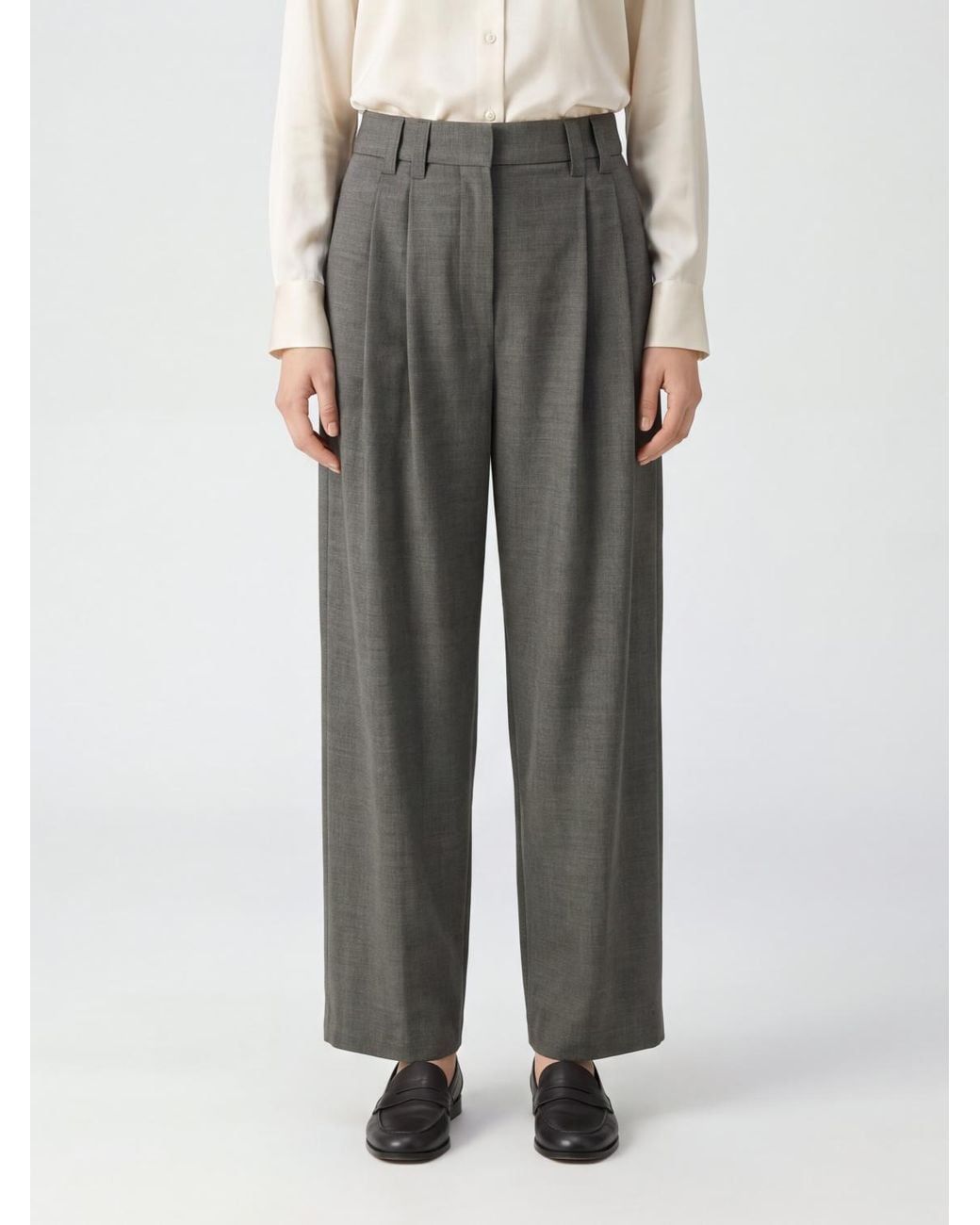 Brunello Cucinelli Gray Pants