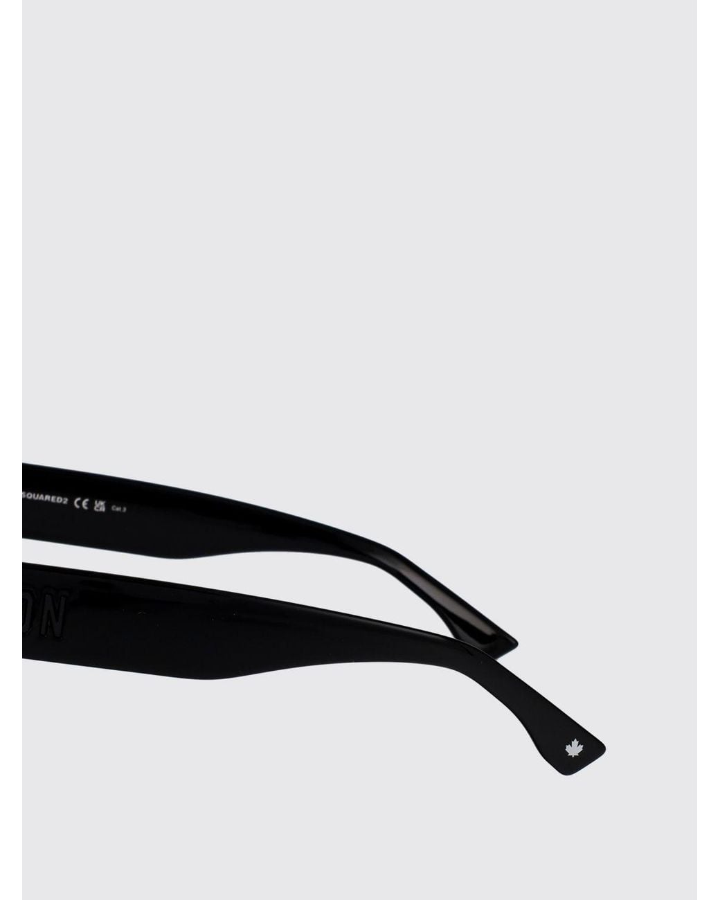 DSquared² White Icon0030/S Icon Acetate Sunglasses for men