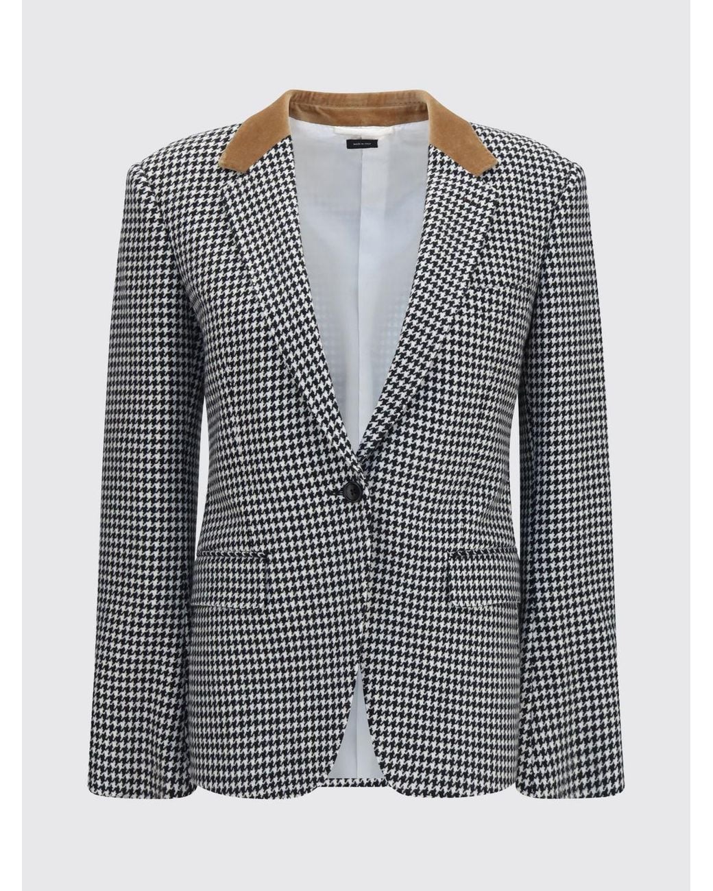 Tom Ford Gray Slim Fit Single-Breasted Blazer