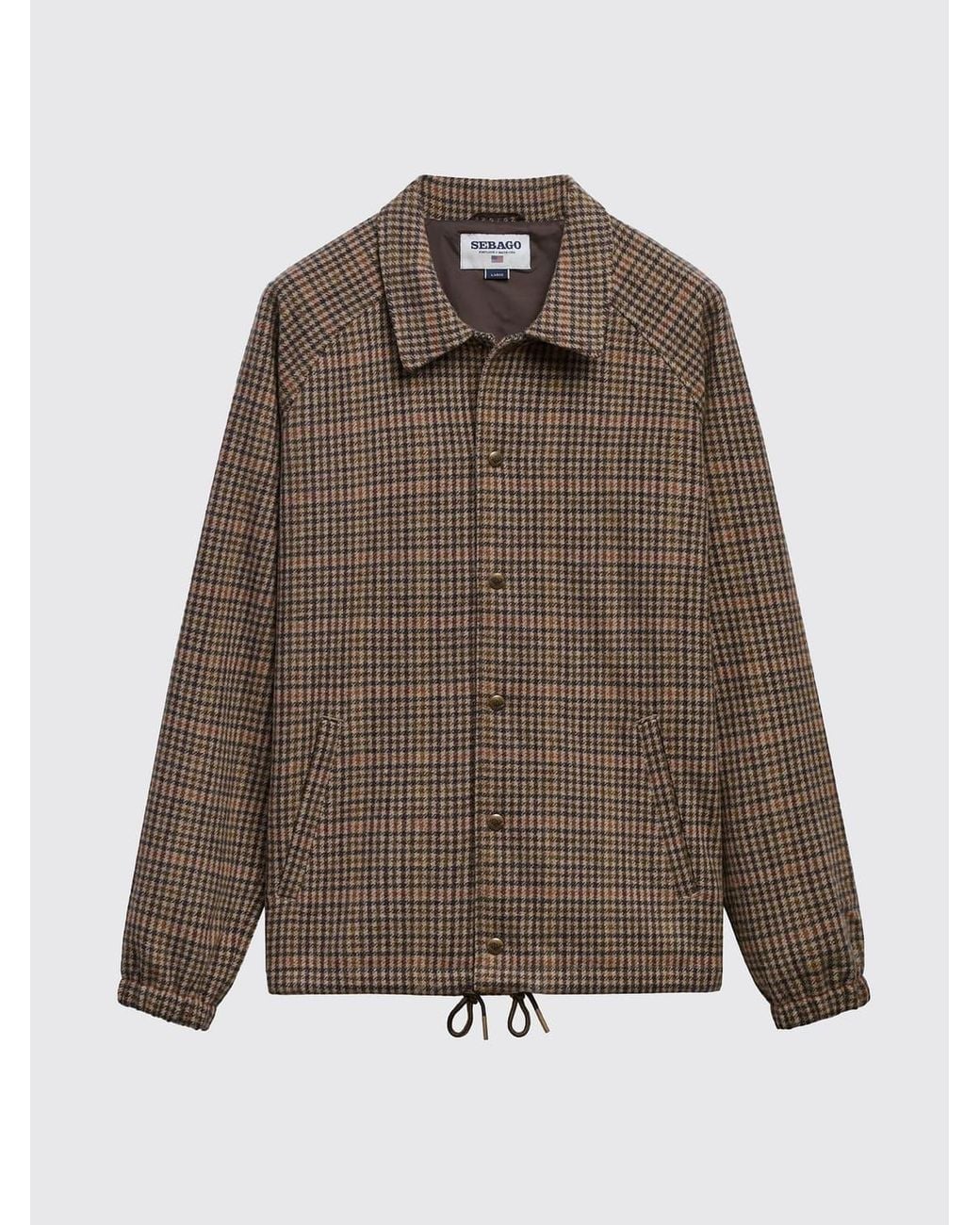 Sebago Brown Jacket for men