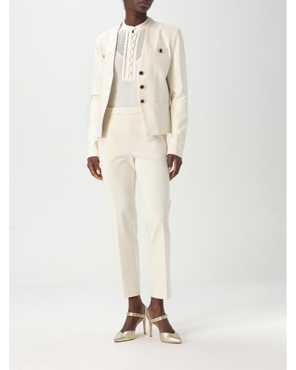 Twinset Natural Trousers