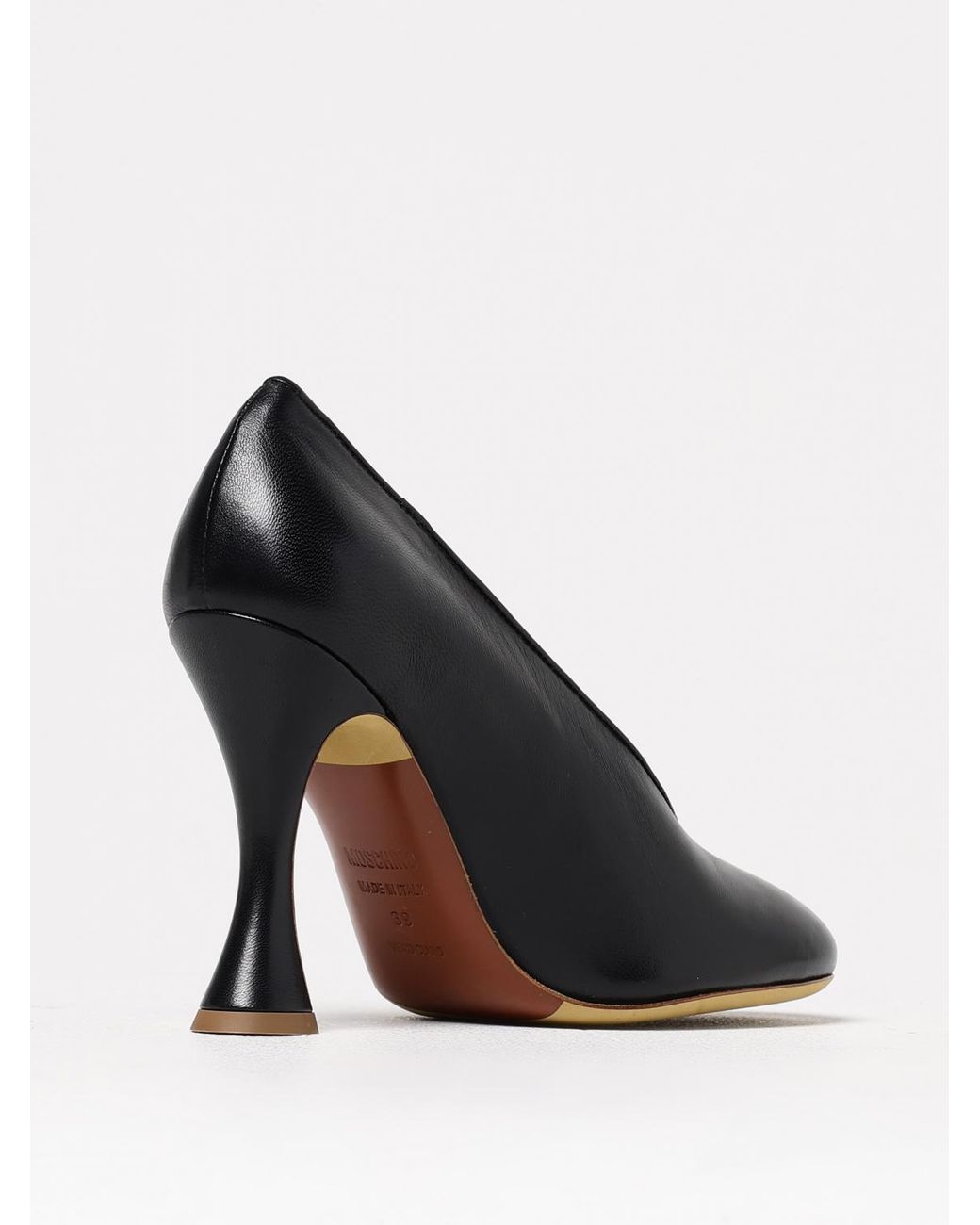Moschino Couture Black Court Shoes