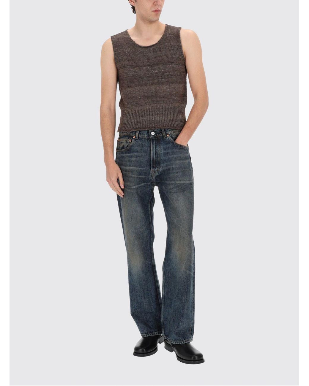 Our Legacy Blue Silk Knit for men