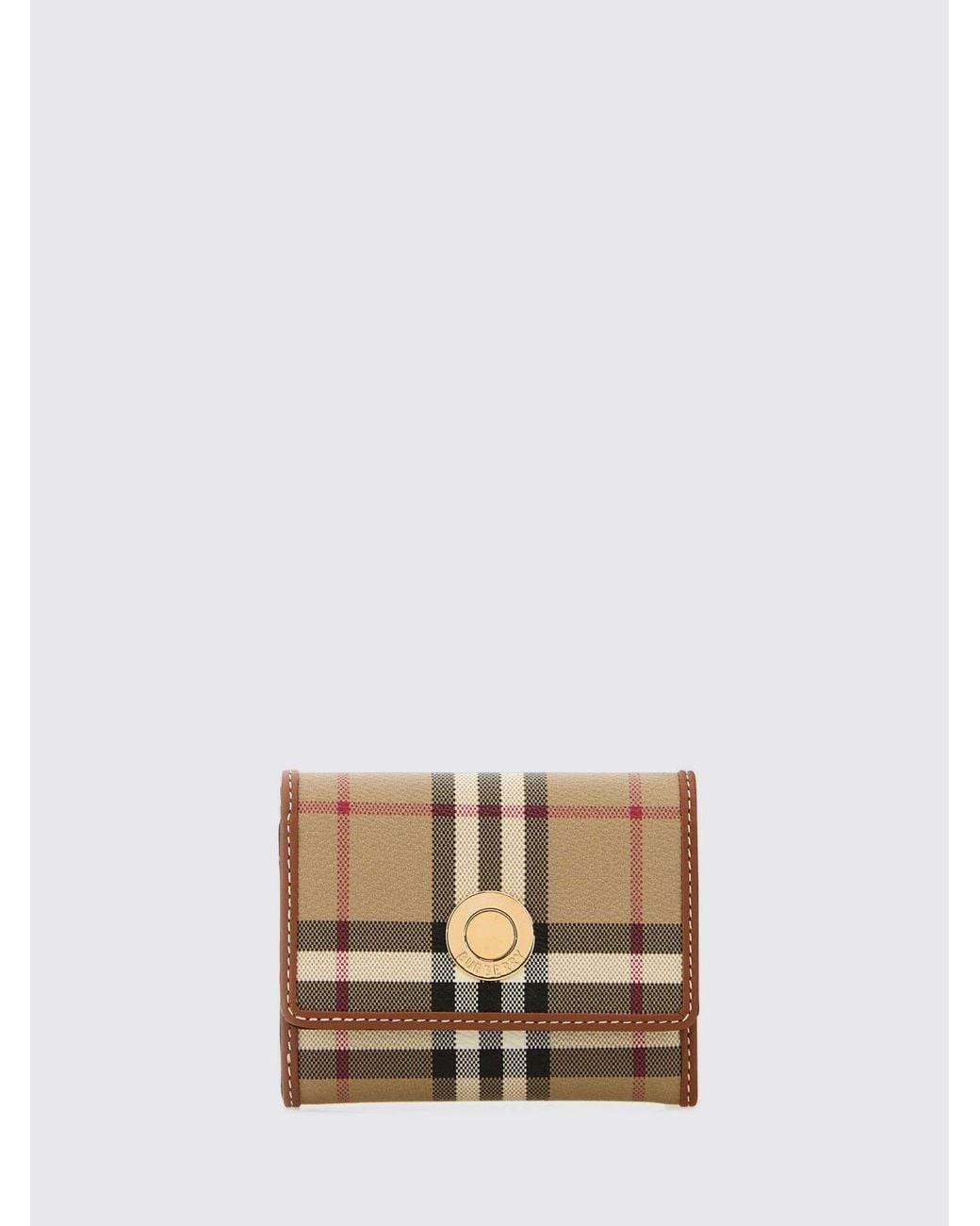 Cartera Mujer Burberry de color Natural