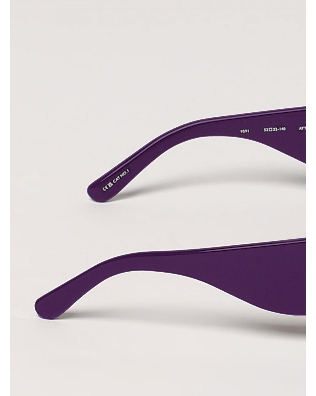 The Attico Blue Sunglasses